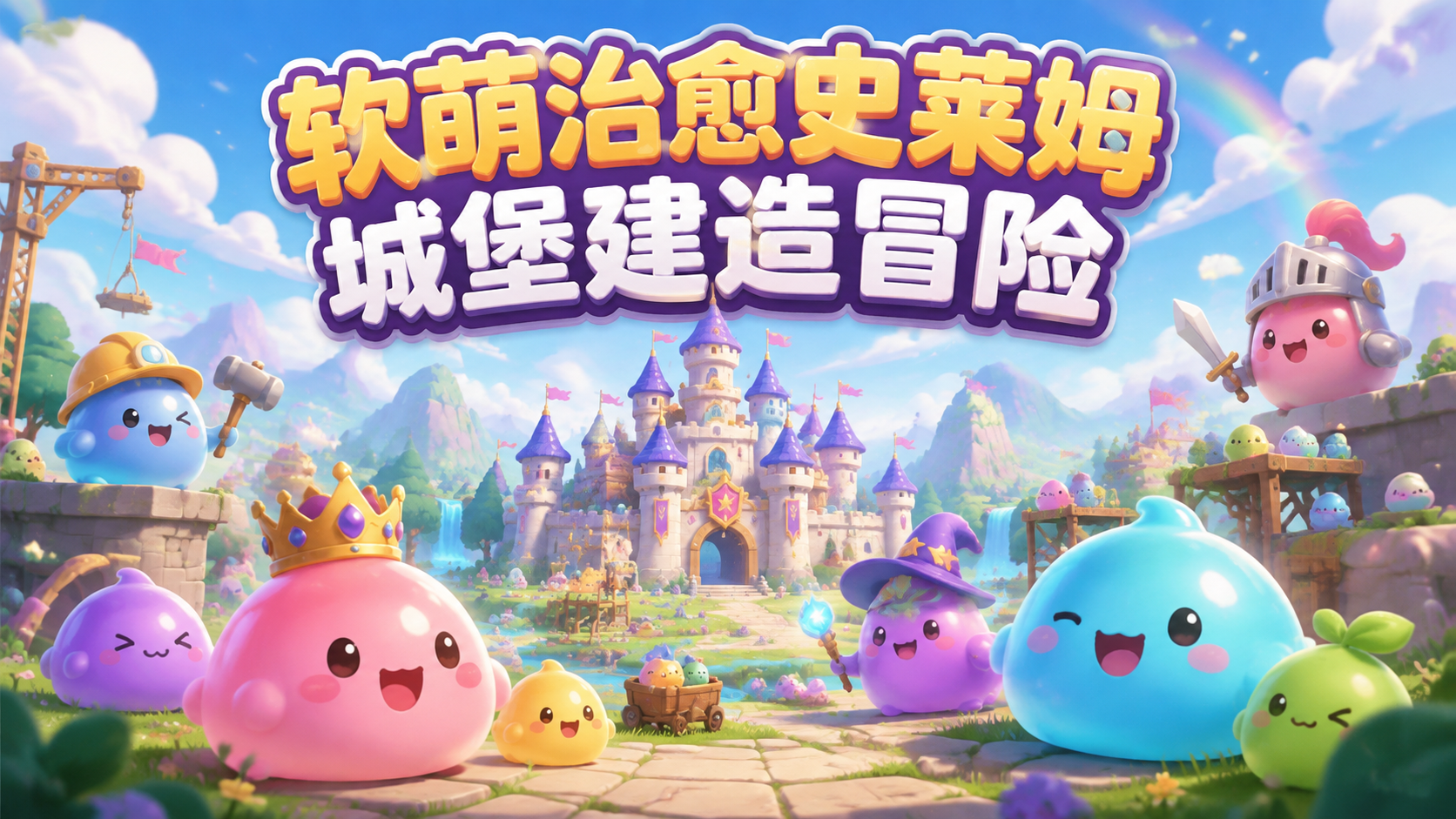 软萌治愈史莱姆城堡建造冒险