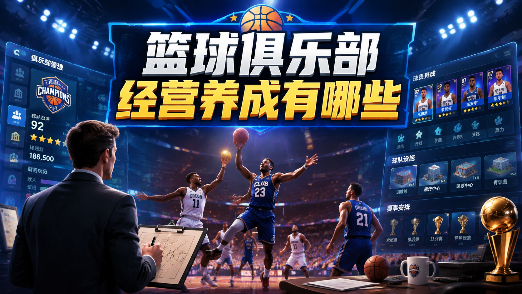 篮球俱乐部经营养成有哪些