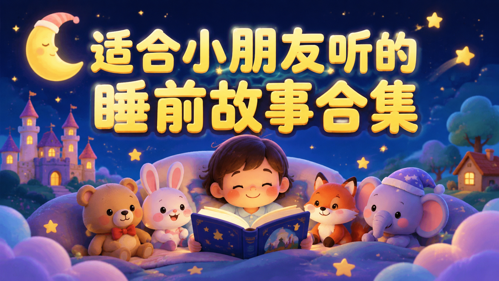 适合小朋友听的睡前故事合集