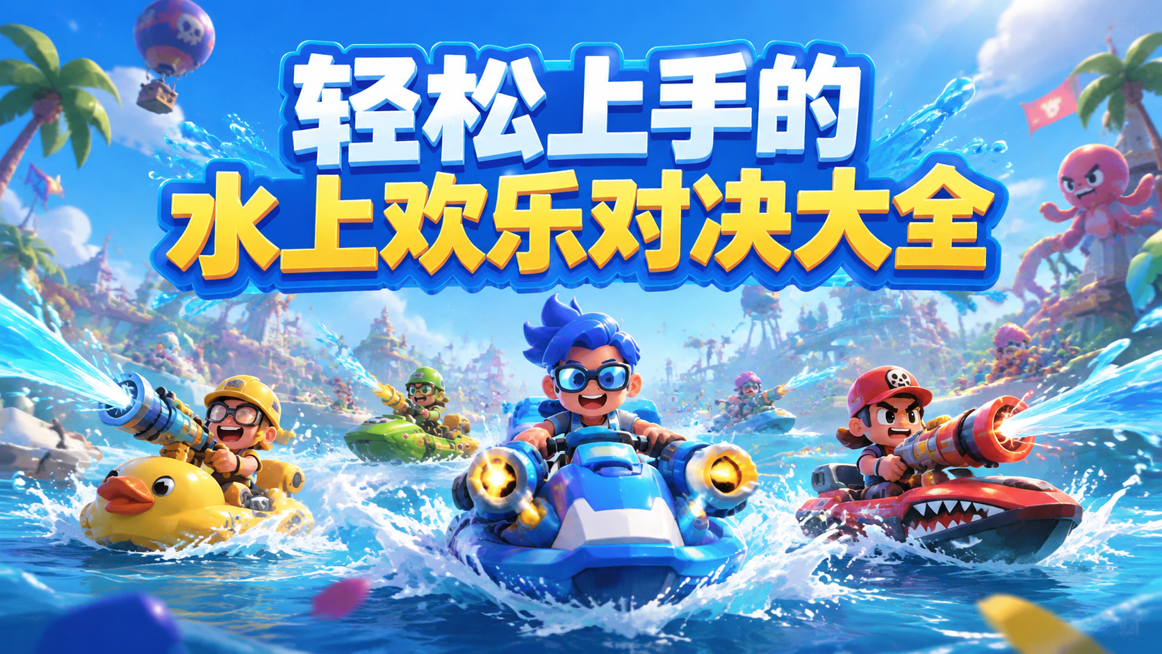 轻松上手的水上欢乐对决大全
