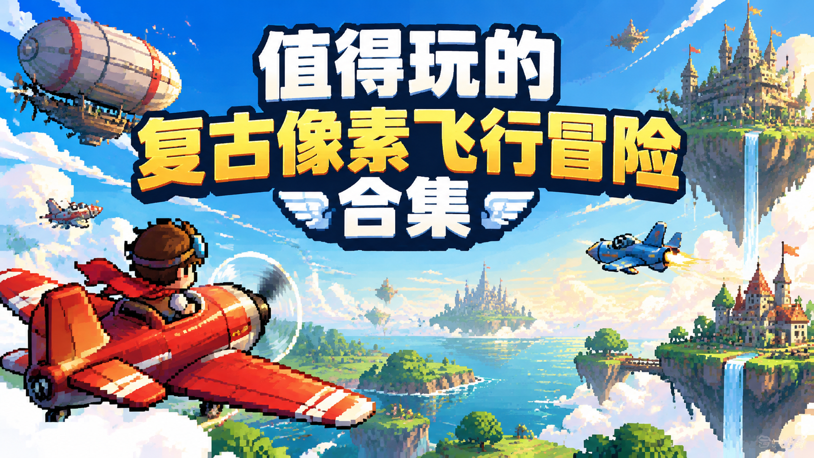 值得玩的复古像素飞行冒险合集
