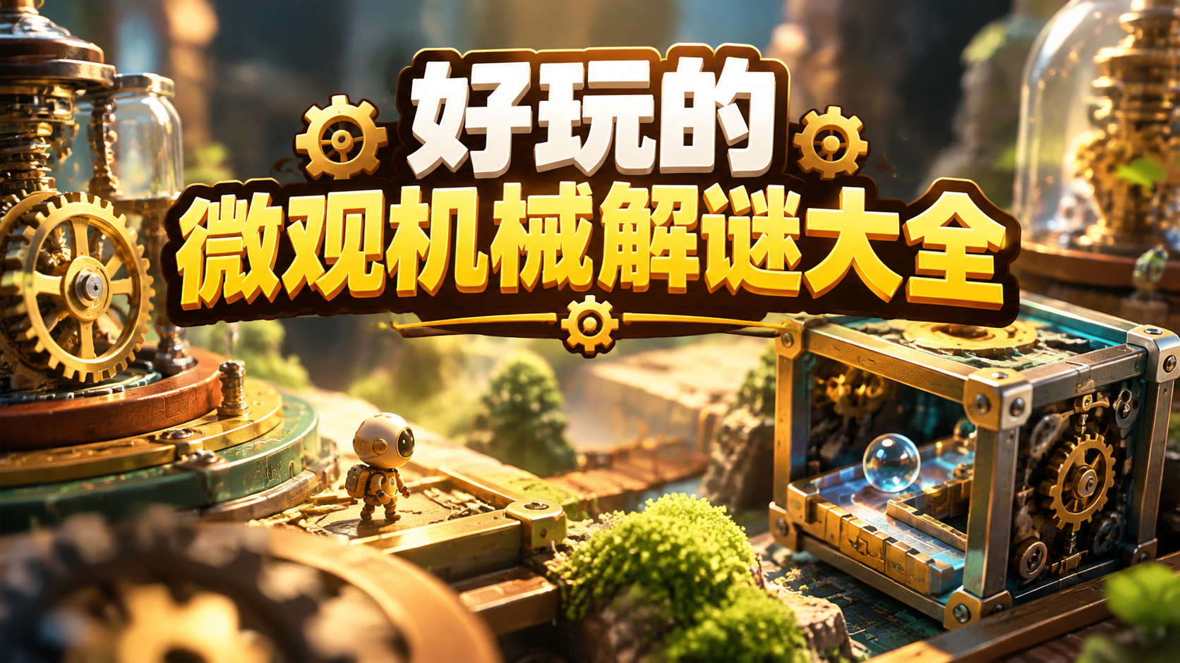 好玩的微观机械解谜大全