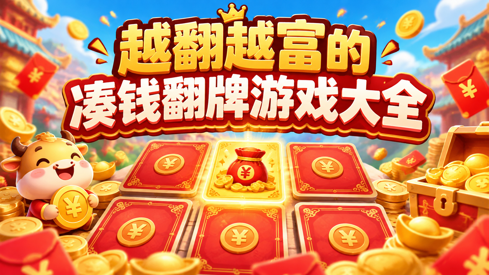 越翻越富的凑钱翻牌游戏大全