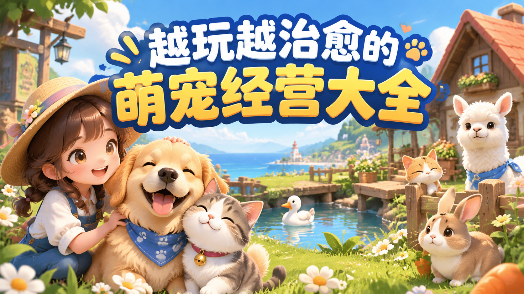 越玩越治愈的萌宠经营大全