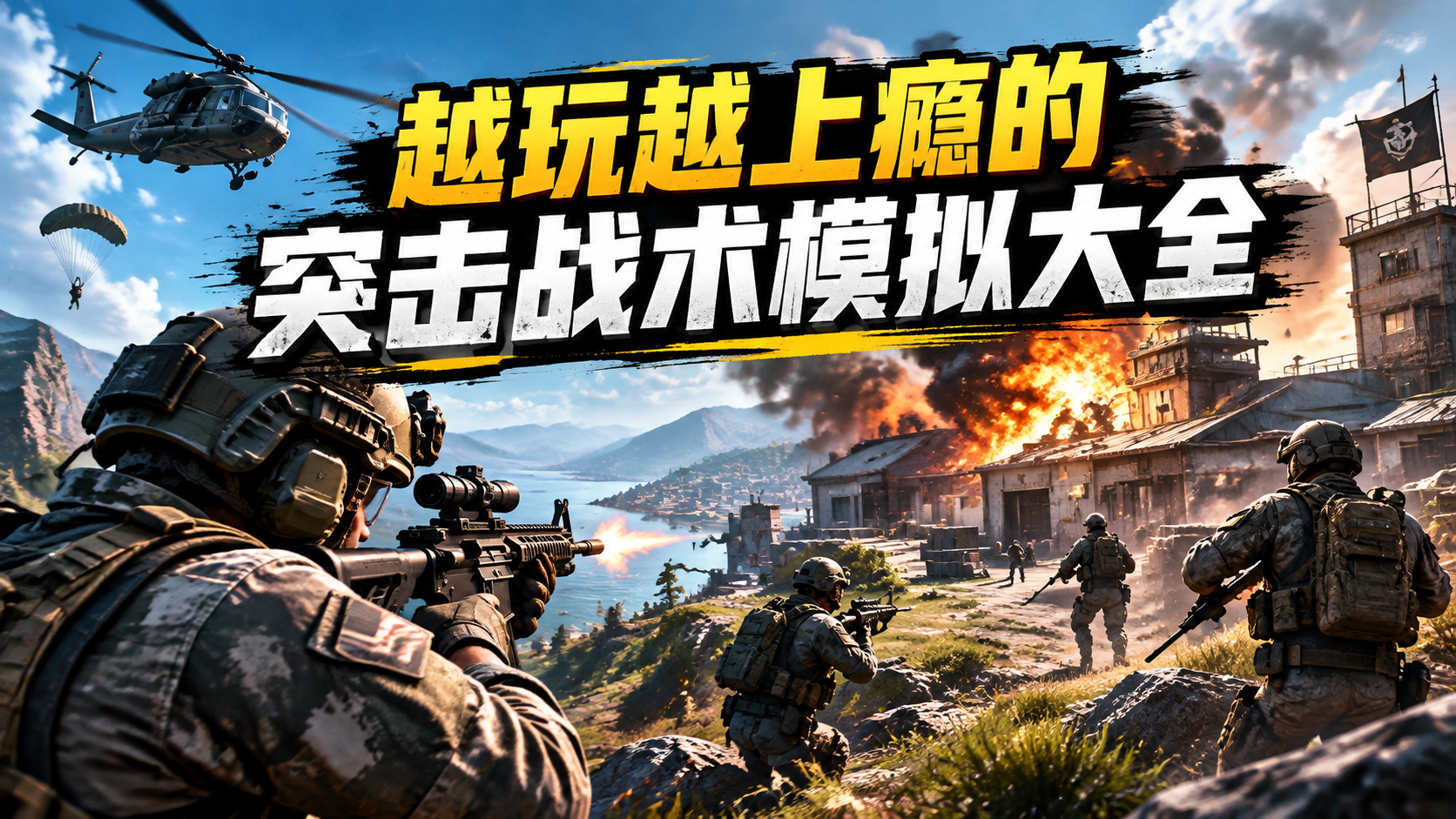 越玩越上瘾的突击战术模拟大全
