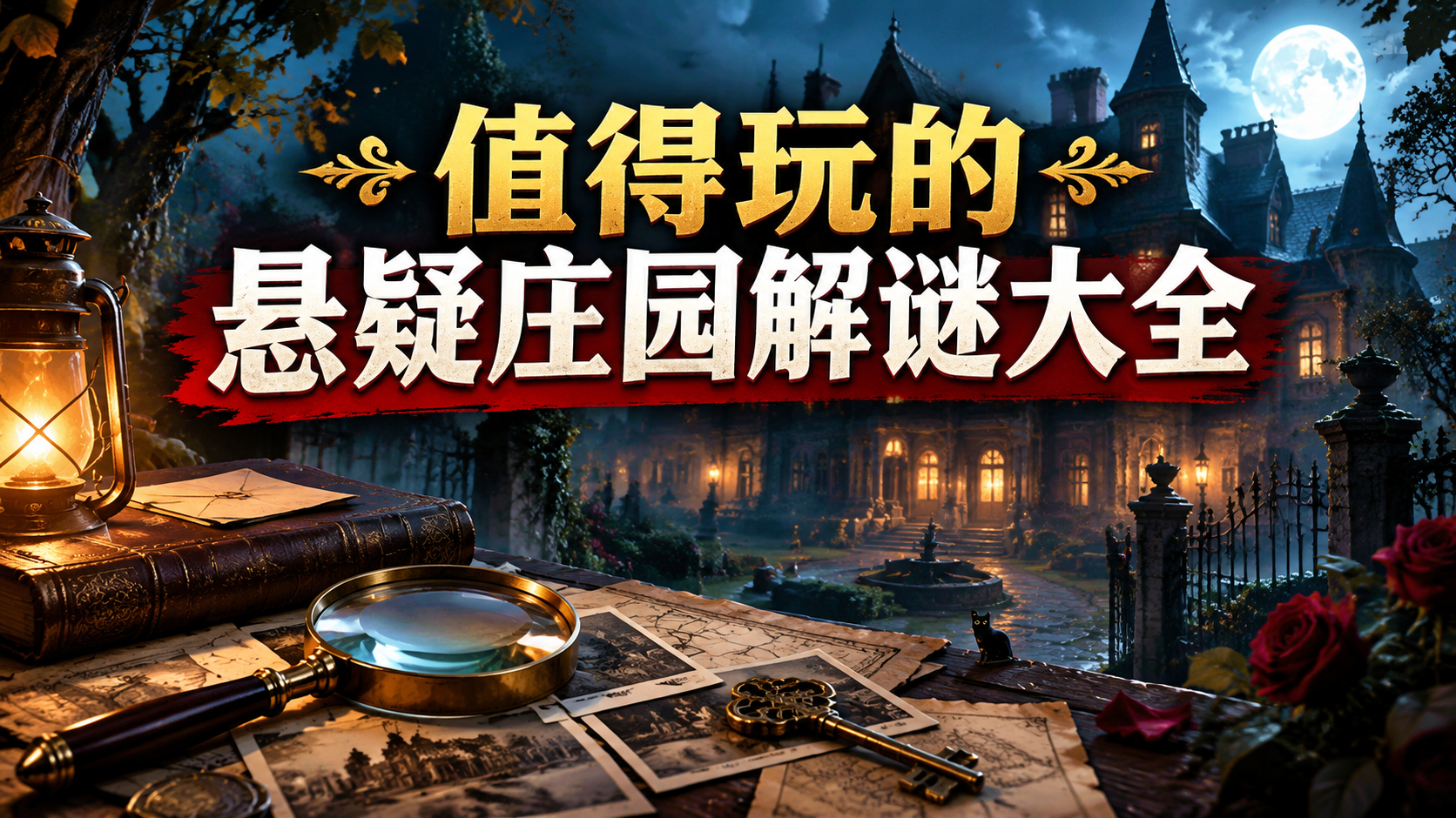 值得玩的悬疑庄园解谜大全