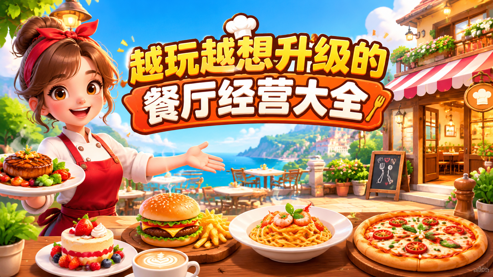 越玩越想升级的餐厅经营大全