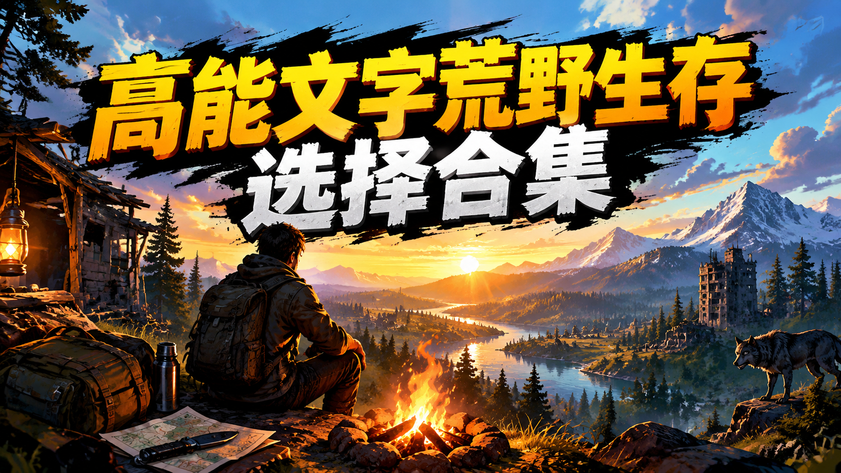 高能文字荒野生存选择合集
