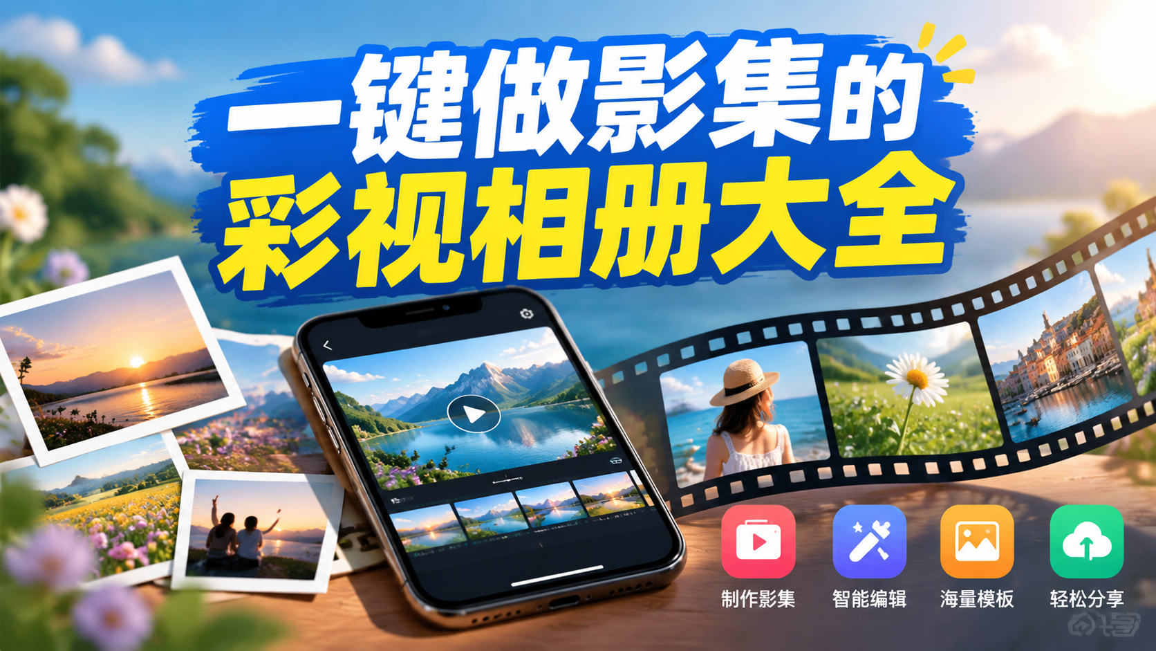 一键做影集的彩视相册大全