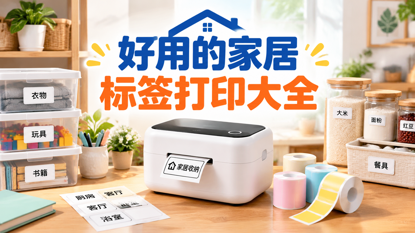 好用的家居标签打印大全