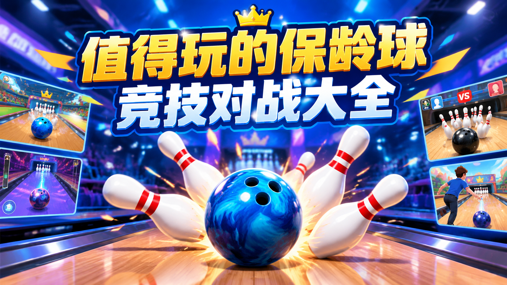 值得玩的保龄球竞技对战大全