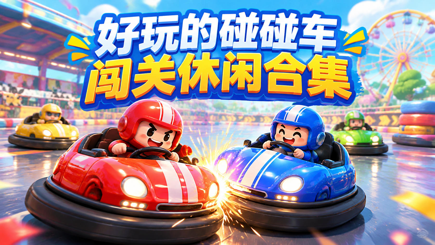 好玩的碰碰车闯关休闲合集