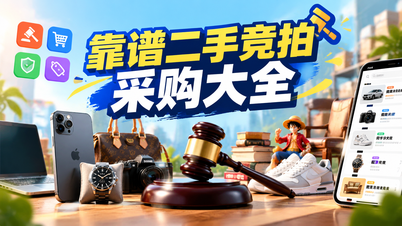 靠谱二手竞拍采购大全