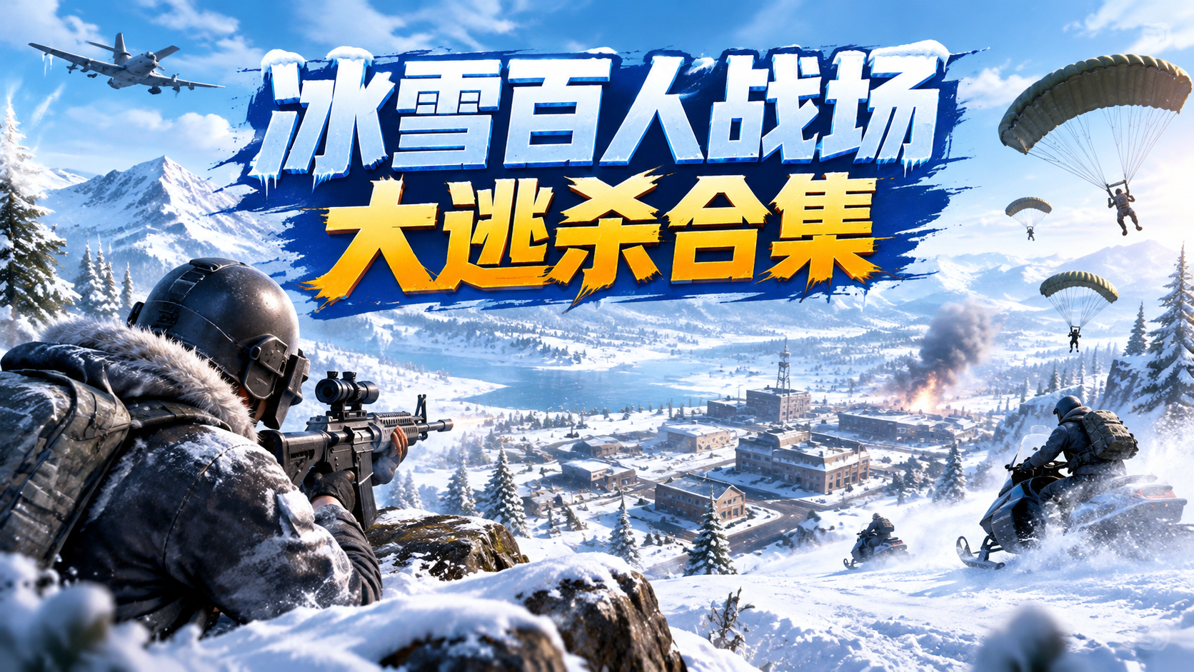 冰雪百人战场大逃杀合集