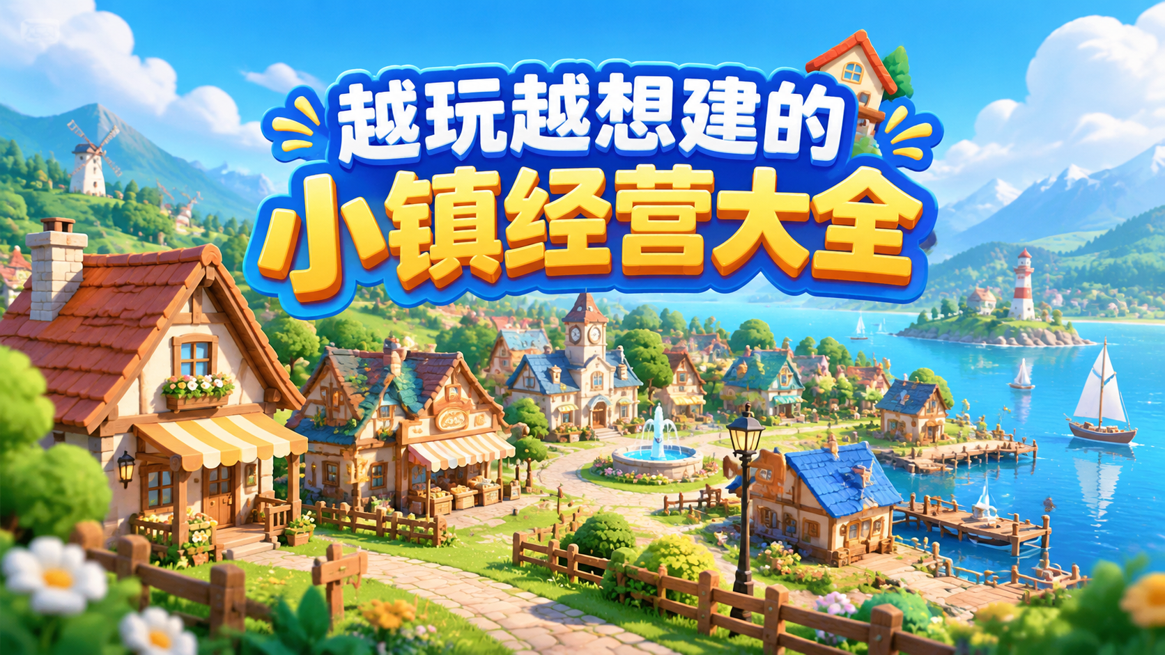 越玩越想建的小镇经营大全