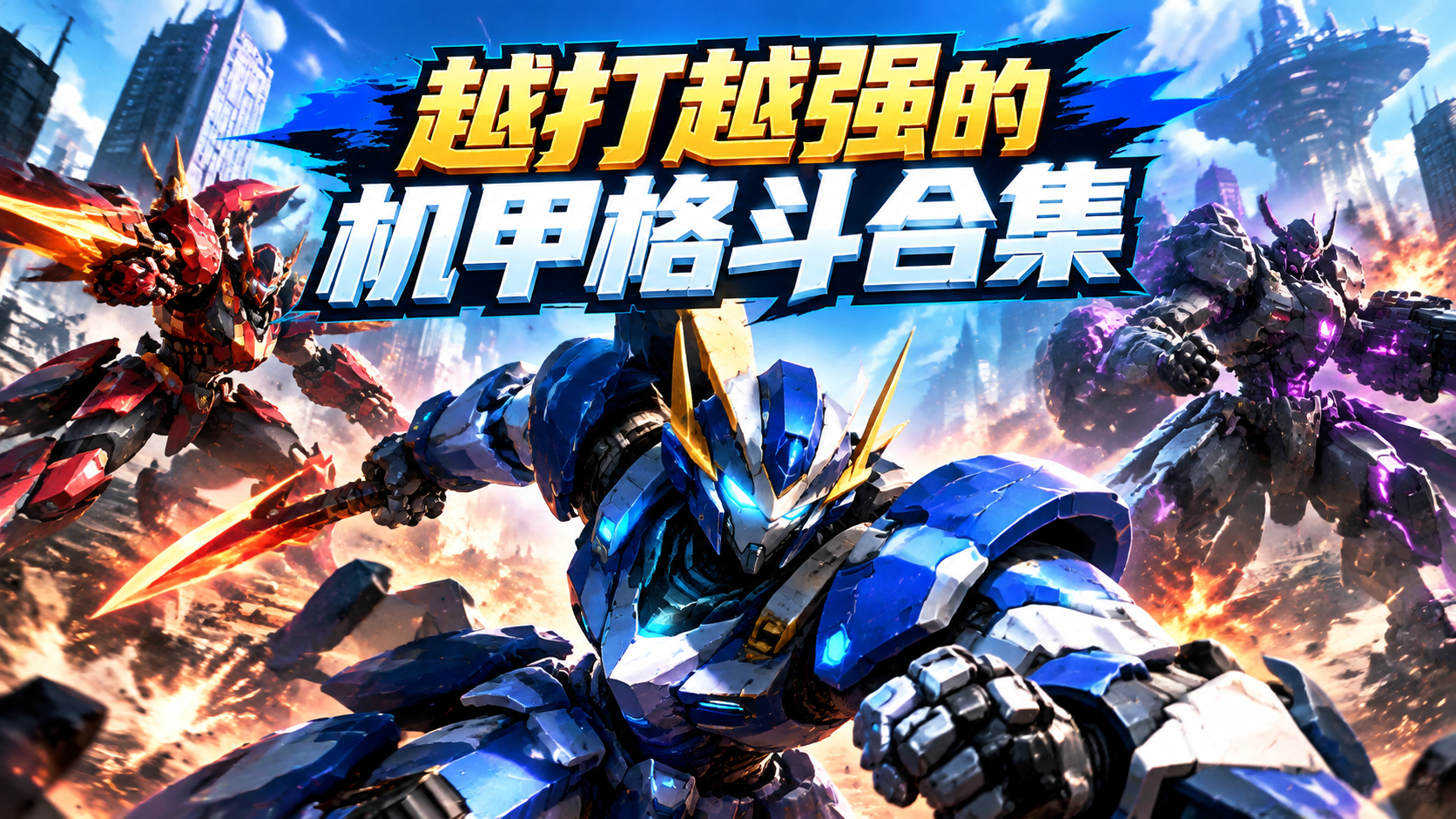 越打越强的机甲格斗合集