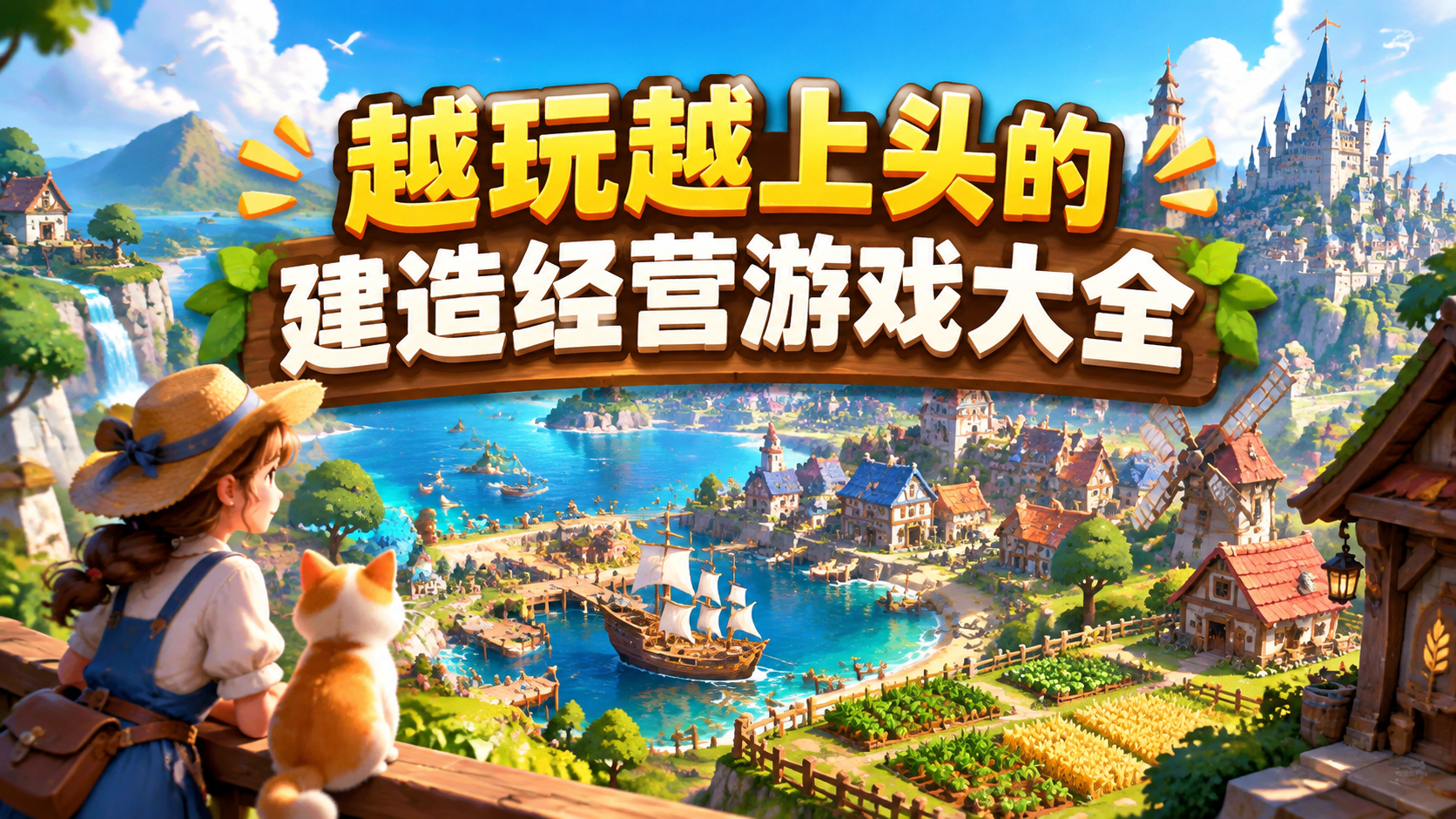 越玩越上头的建造经营游戏大全