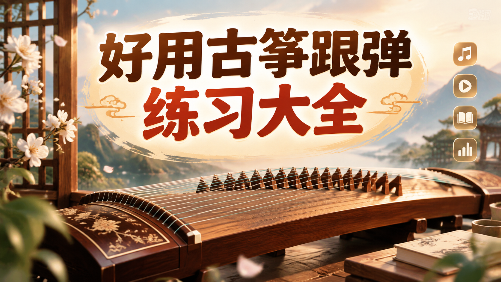 好用古筝跟弹练习大全
