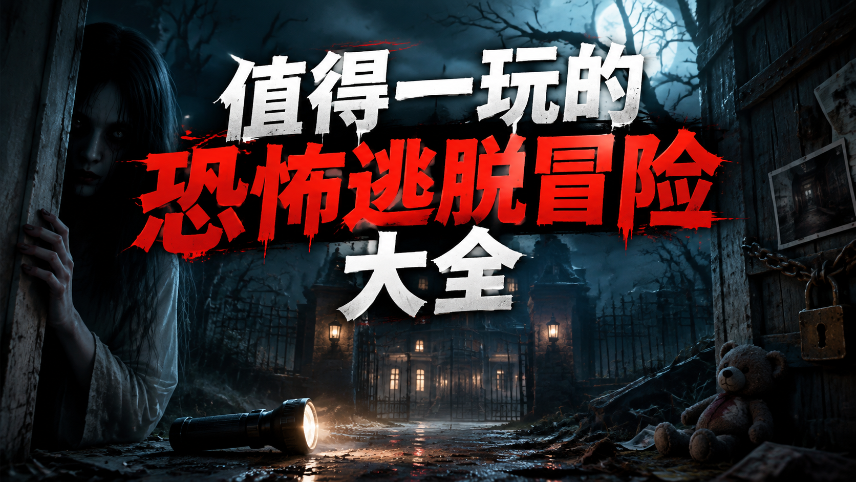 值得一玩的恐怖逃脱冒险大全