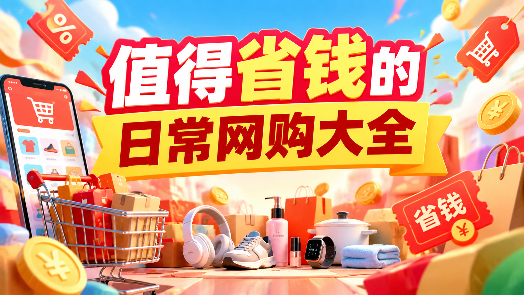 值得省钱的日常网购大全