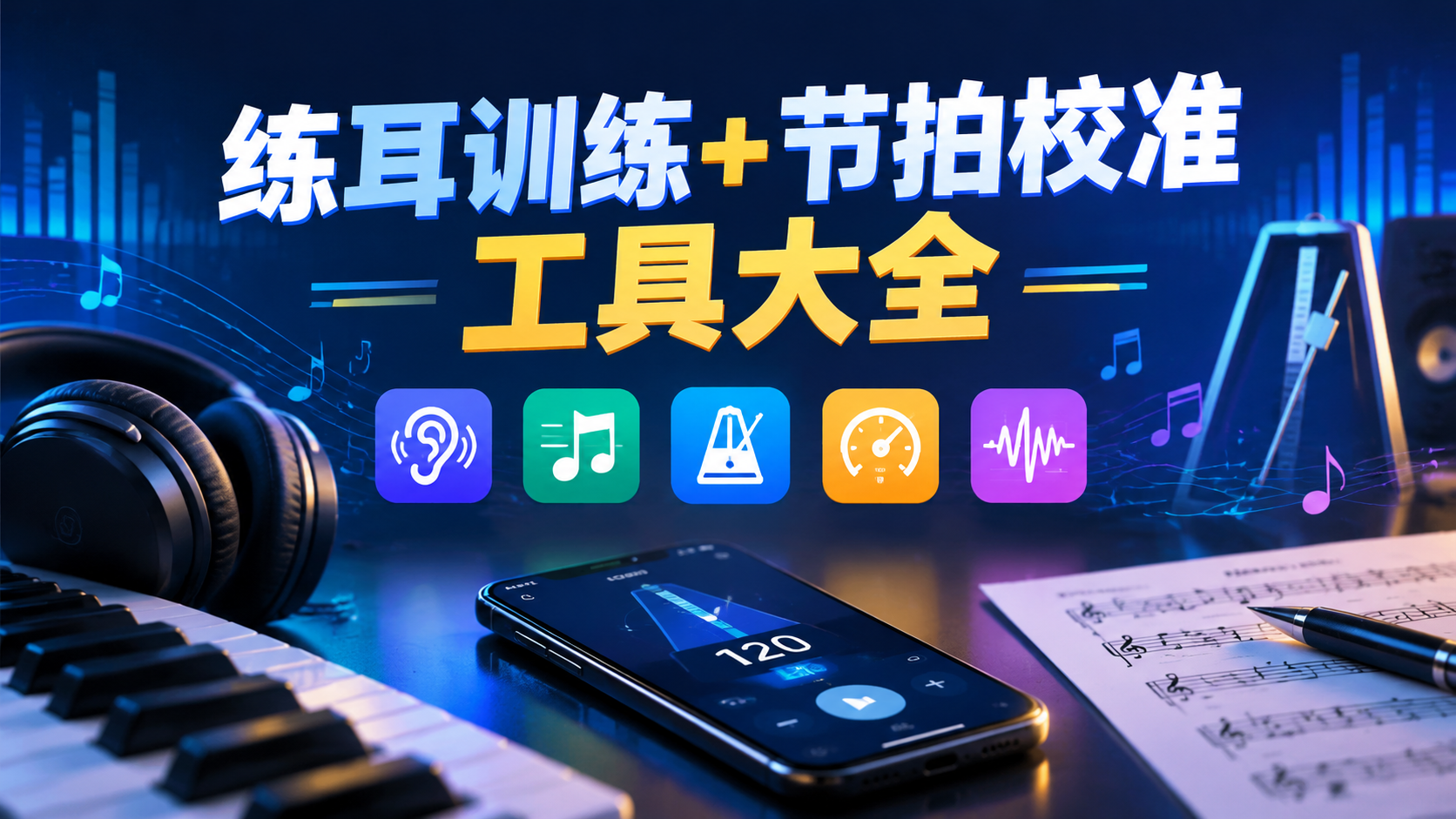 练耳训练+节拍校准工具大全