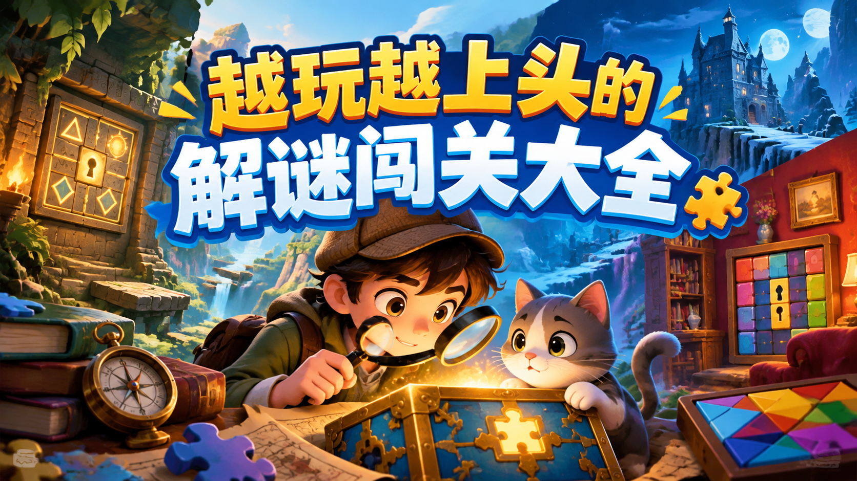 越玩越上头的解谜闯关大全