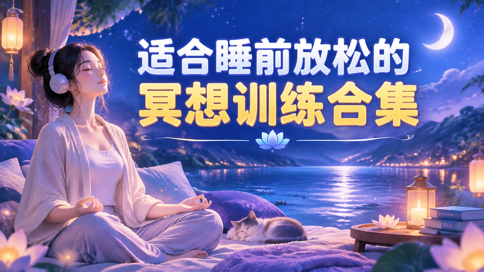 适合睡前放松的冥想训练合集