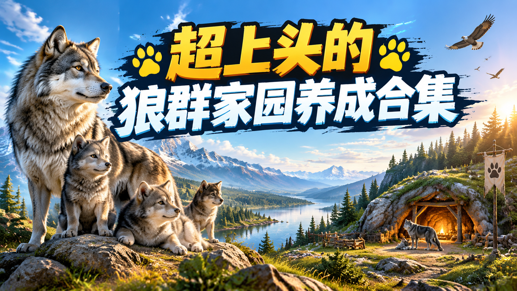 超上头的狼群家园养成合集