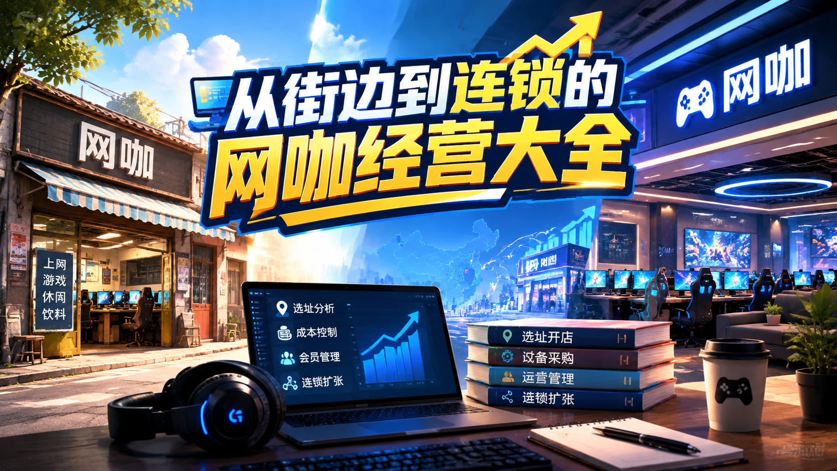 从街边到连锁的网咖经营大全