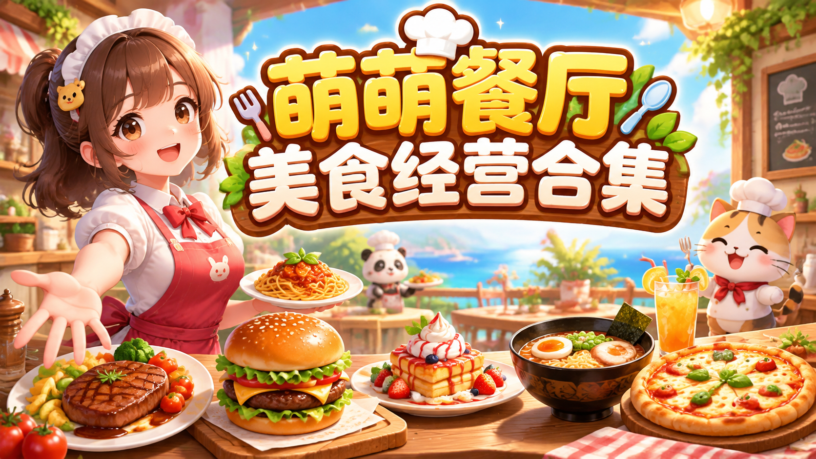 萌萌餐厅美食经营合集