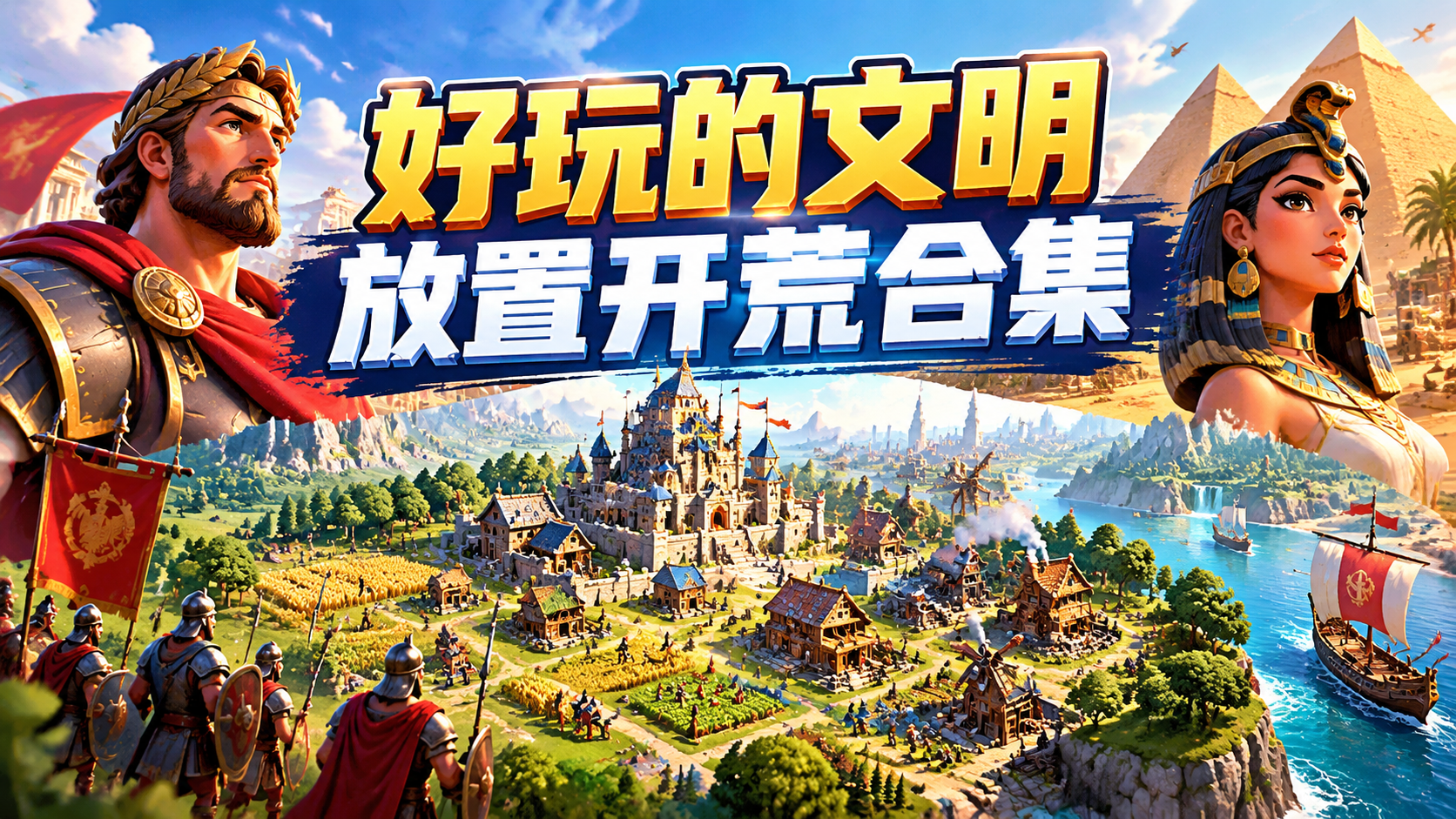 好玩的文明放置开荒合集
