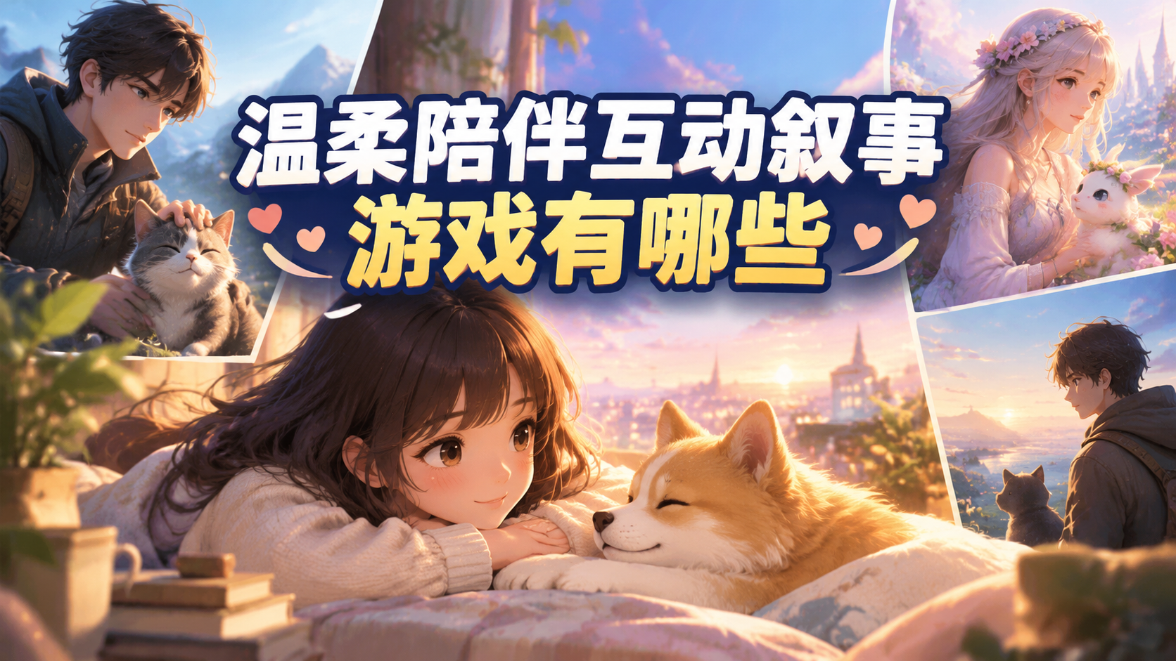 温柔陪伴互动叙事游戏有哪些