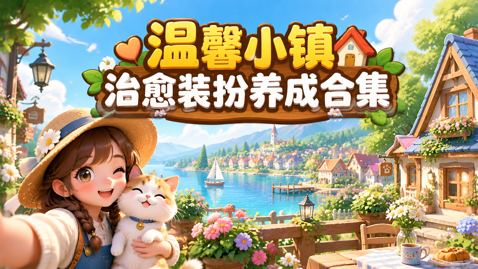 温馨小镇治愈装扮养成合集