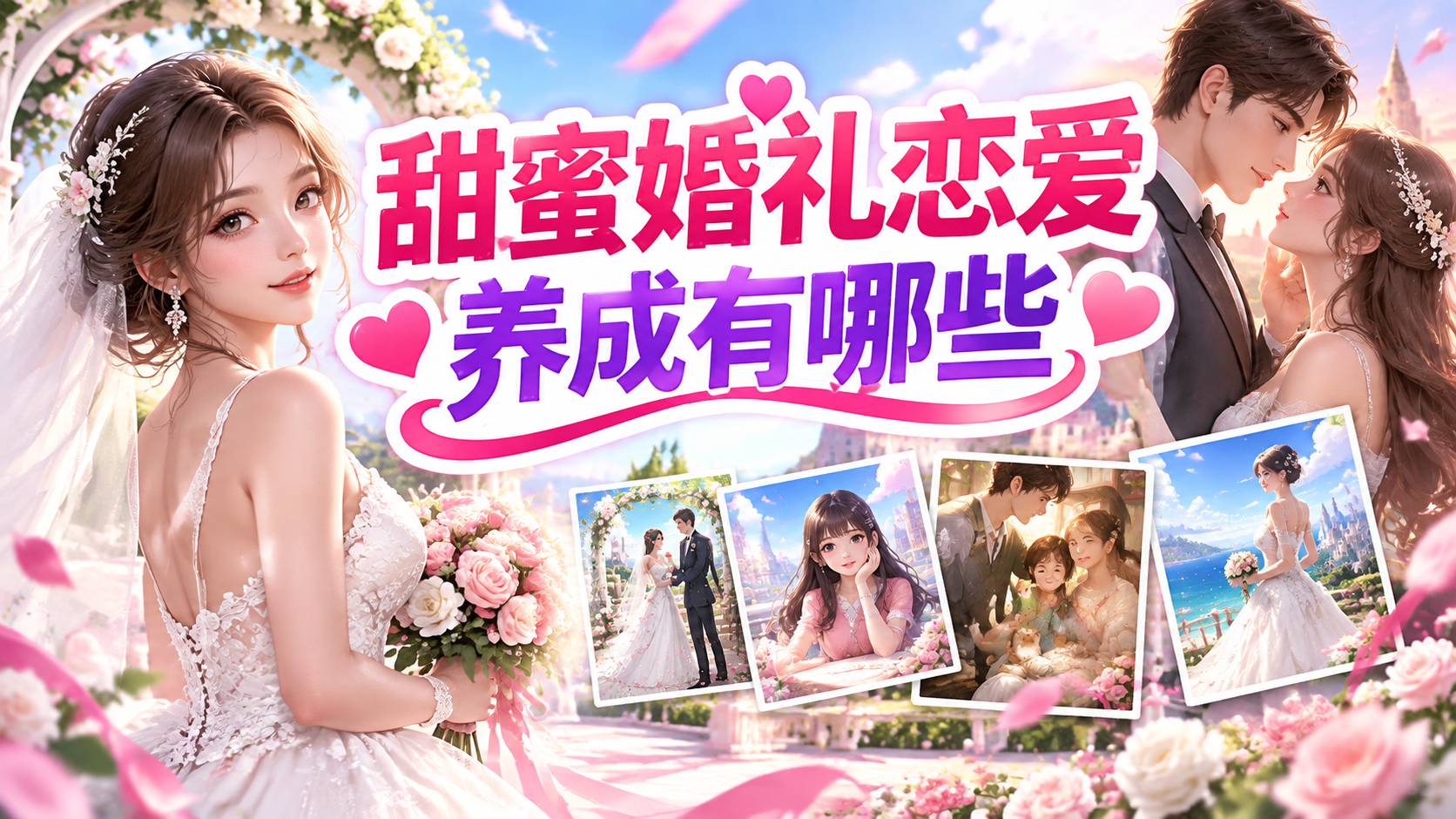 甜蜜婚礼恋爱养成有哪些