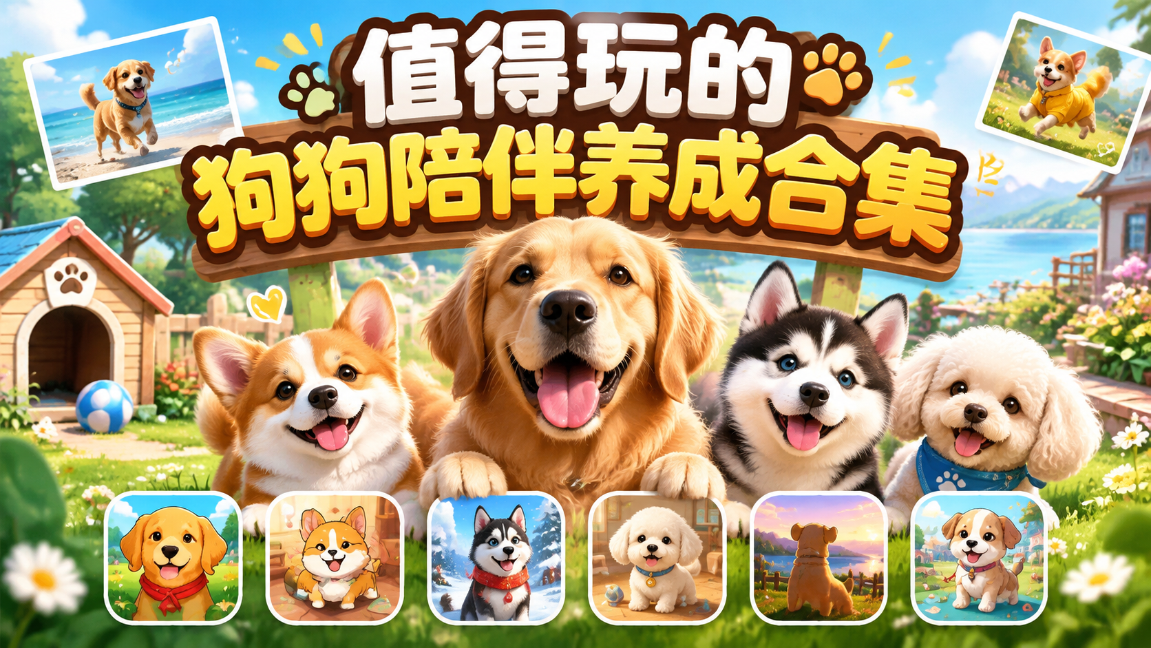 值得玩的狗狗陪伴养成合集