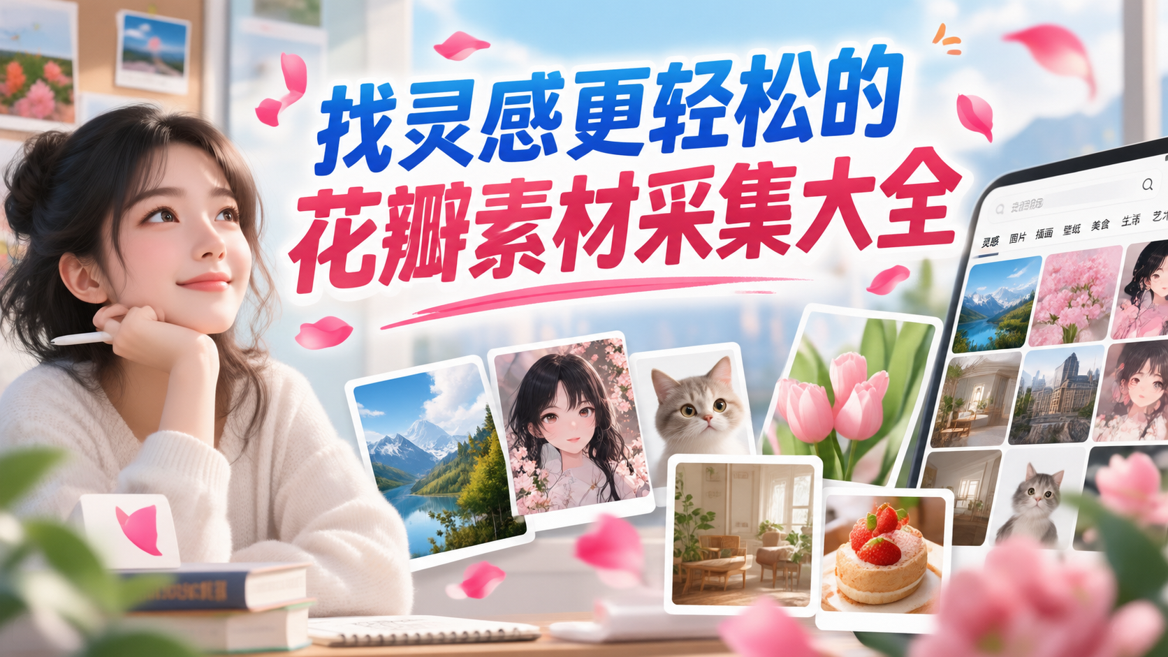找灵感更轻松的花瓣素材采集大全
