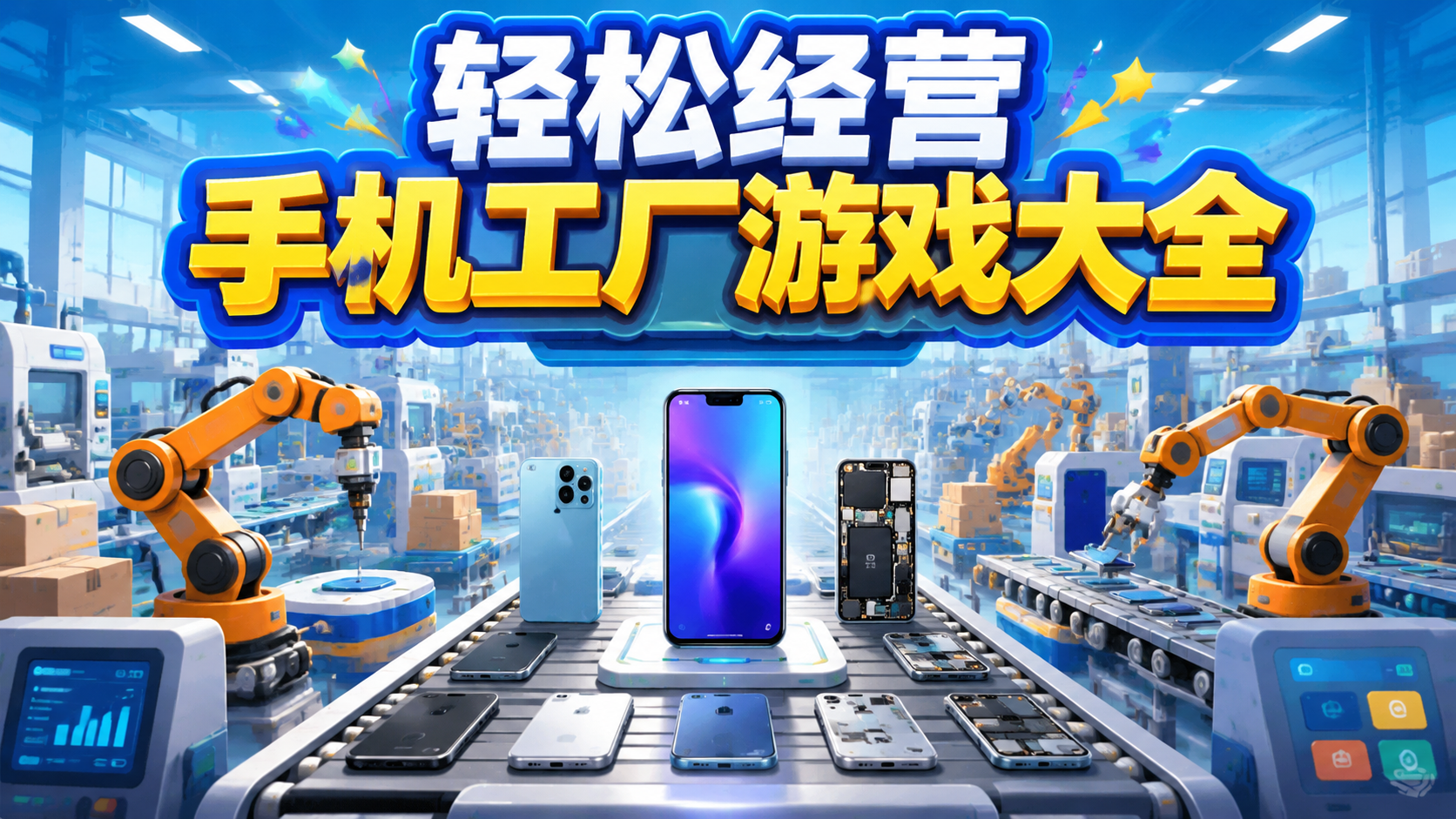 轻松经营手机工厂游戏大全