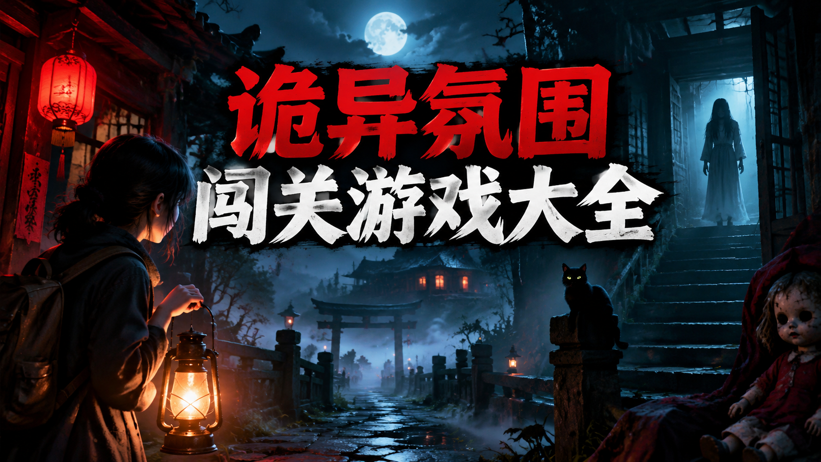 诡异氛围闯关游戏大全