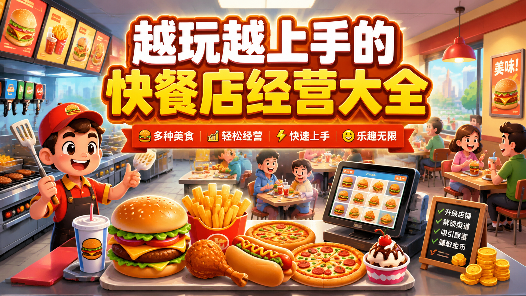越玩越上手的快餐店经营大全