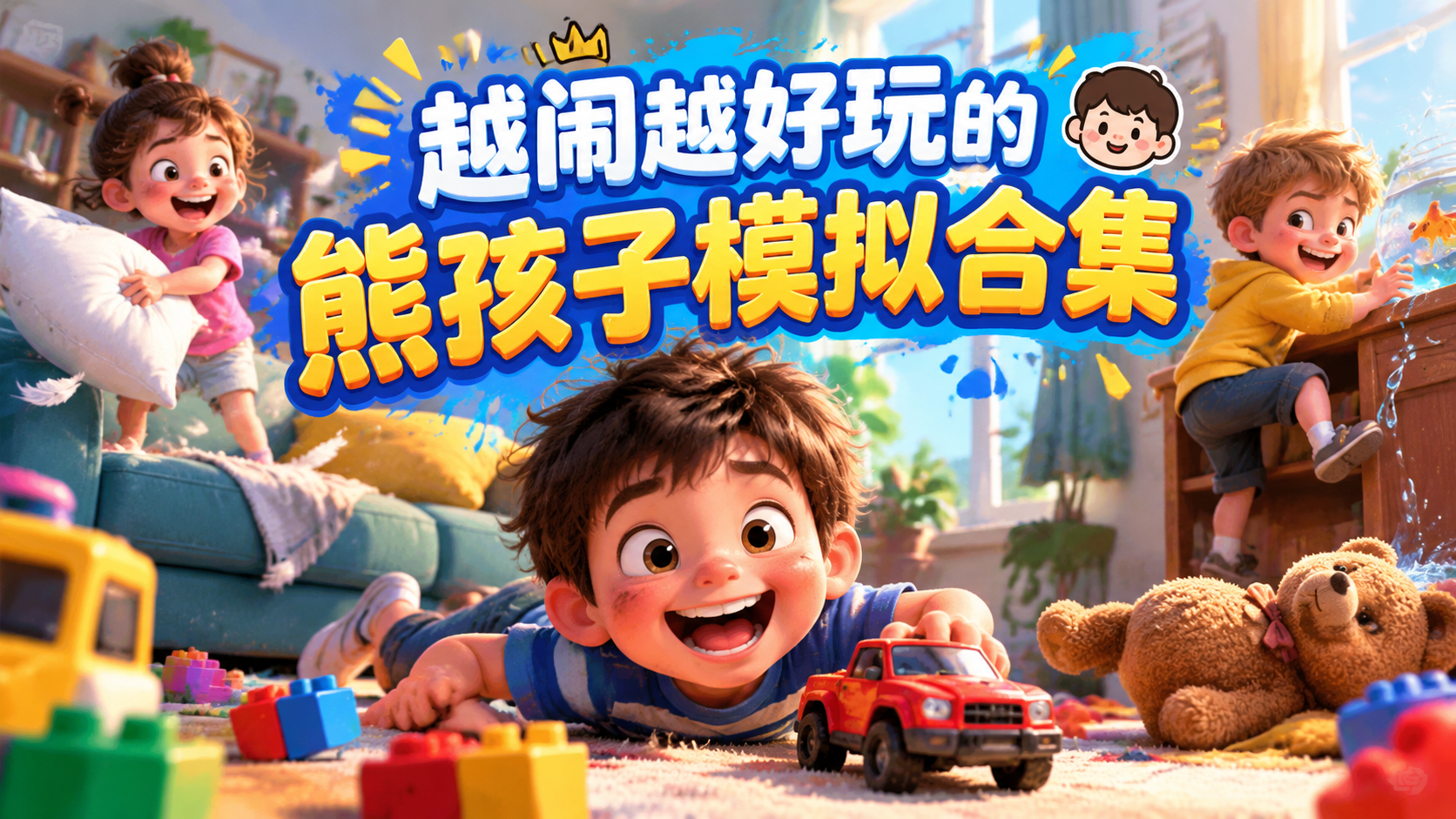 越闹越好玩的熊孩子模拟合集