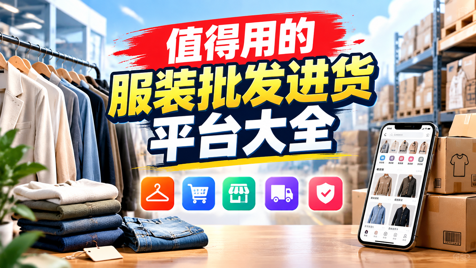 值得用的服装批发进货平台大全