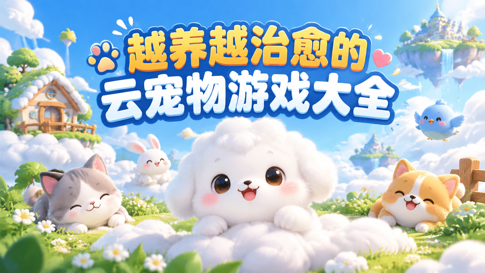 越养越治愈的云宠物游戏大全