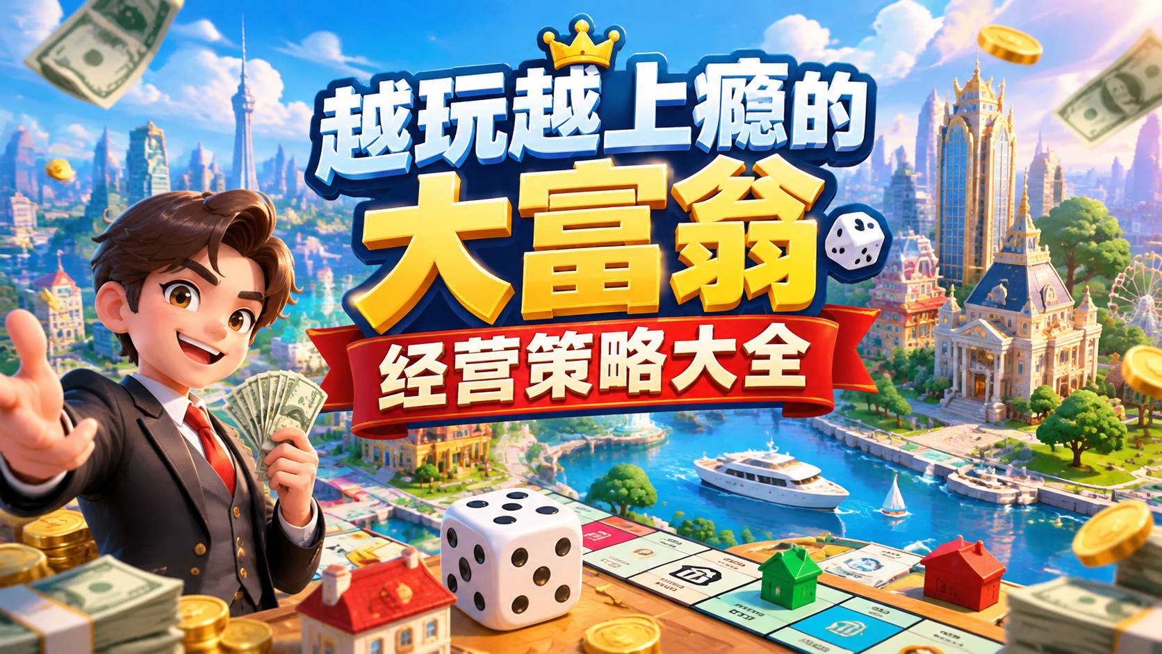 越玩越上瘾的大富翁经营策略大全