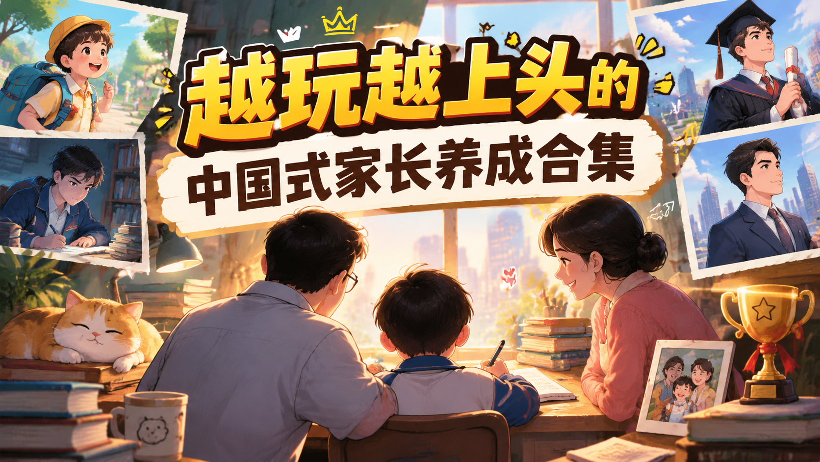 越玩越上头的中国式家长养成合集