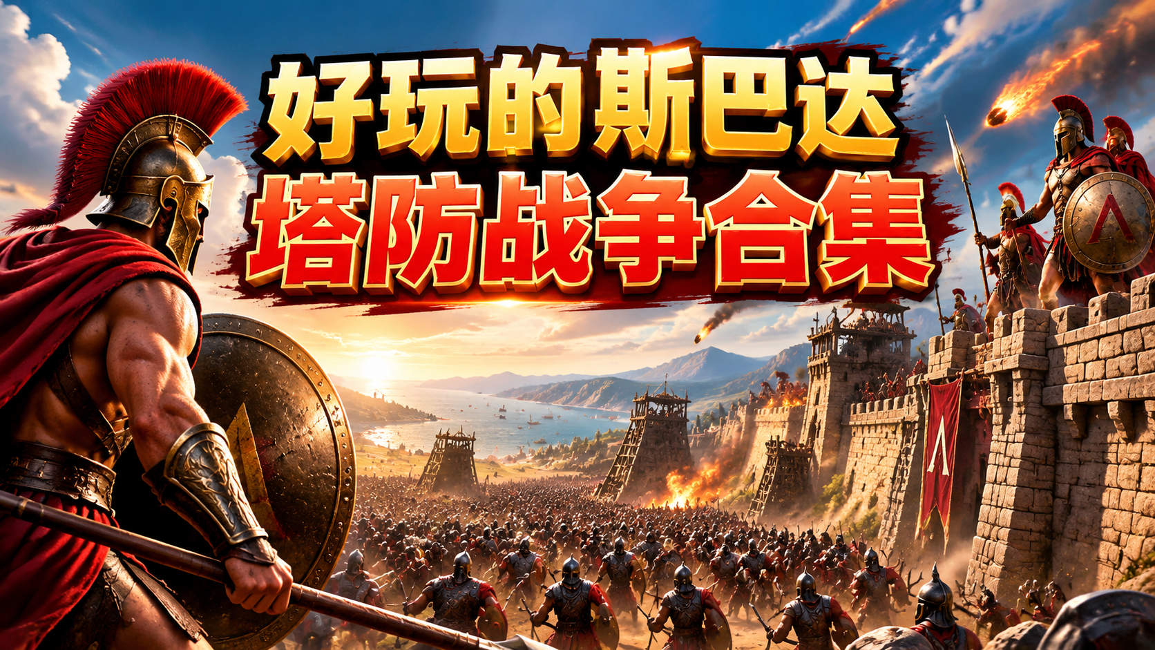 好玩的斯巴达塔防战争合集