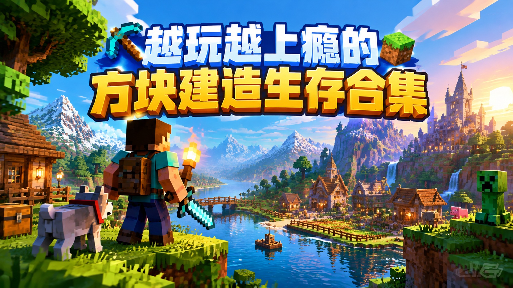 越玩越上瘾的方块建造生存合集