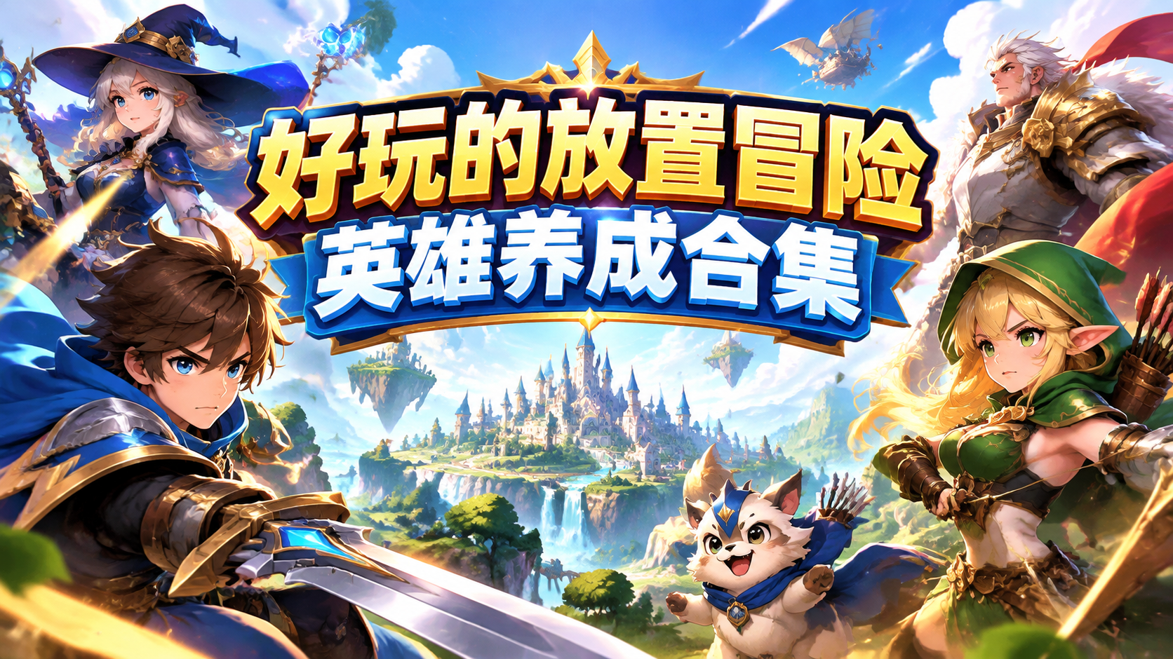 好玩的放置冒险英雄养成合集