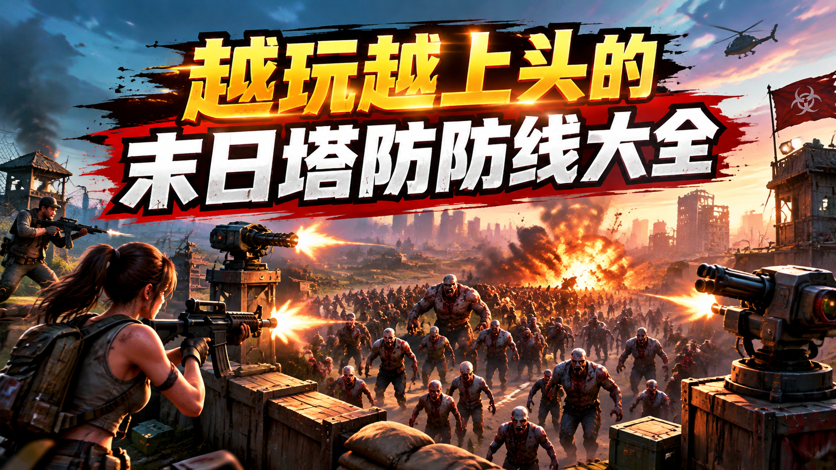 越玩越上头的末日塔防防线大全