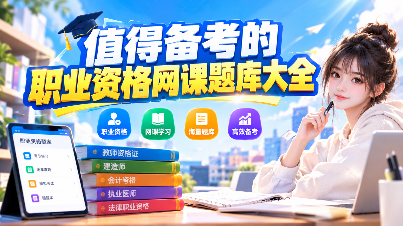 值得备考的职业资格网课题库大全