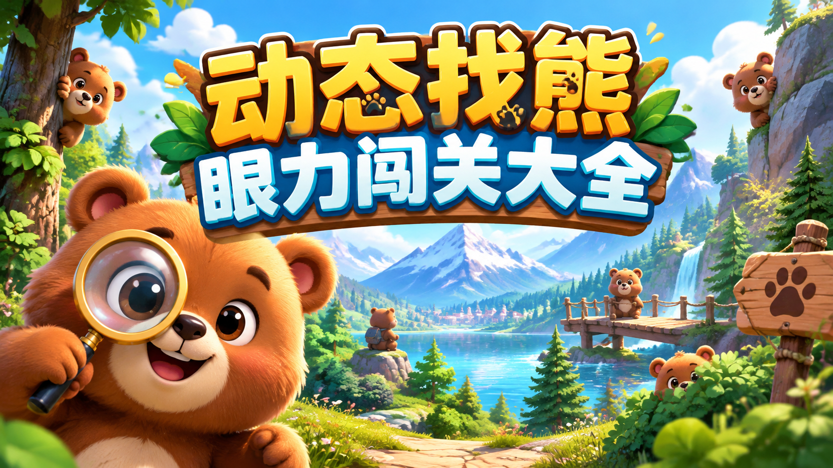 动态找熊眼力闯关大全